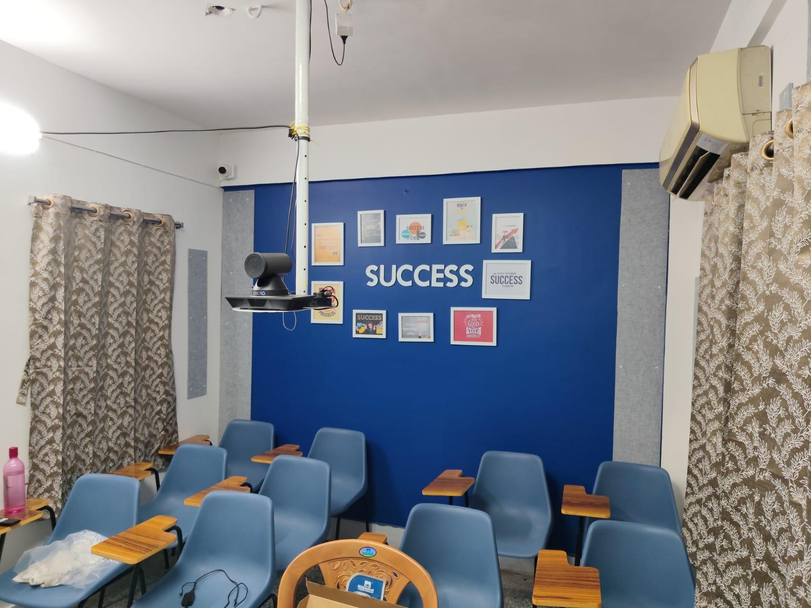 Small batch setup in Just Studies Academy classroom